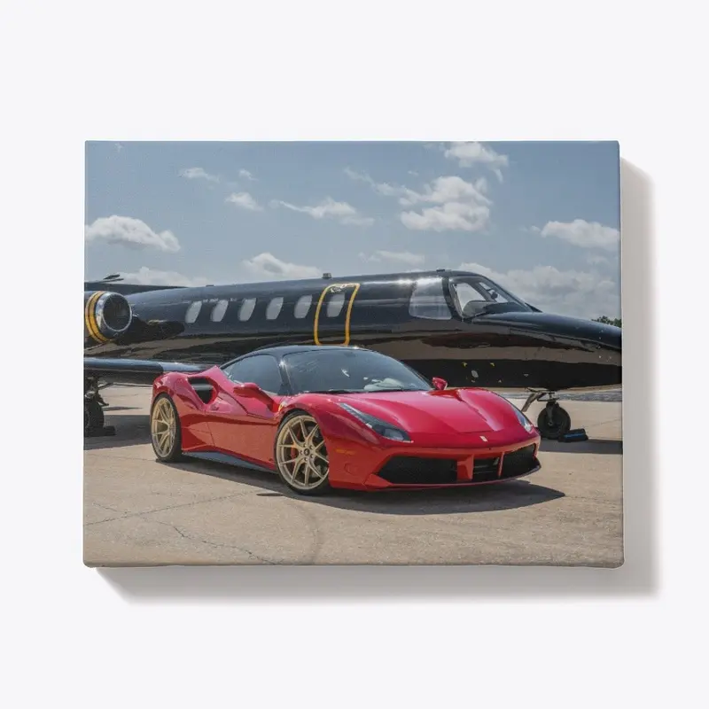 Exotic Car + Jet 1